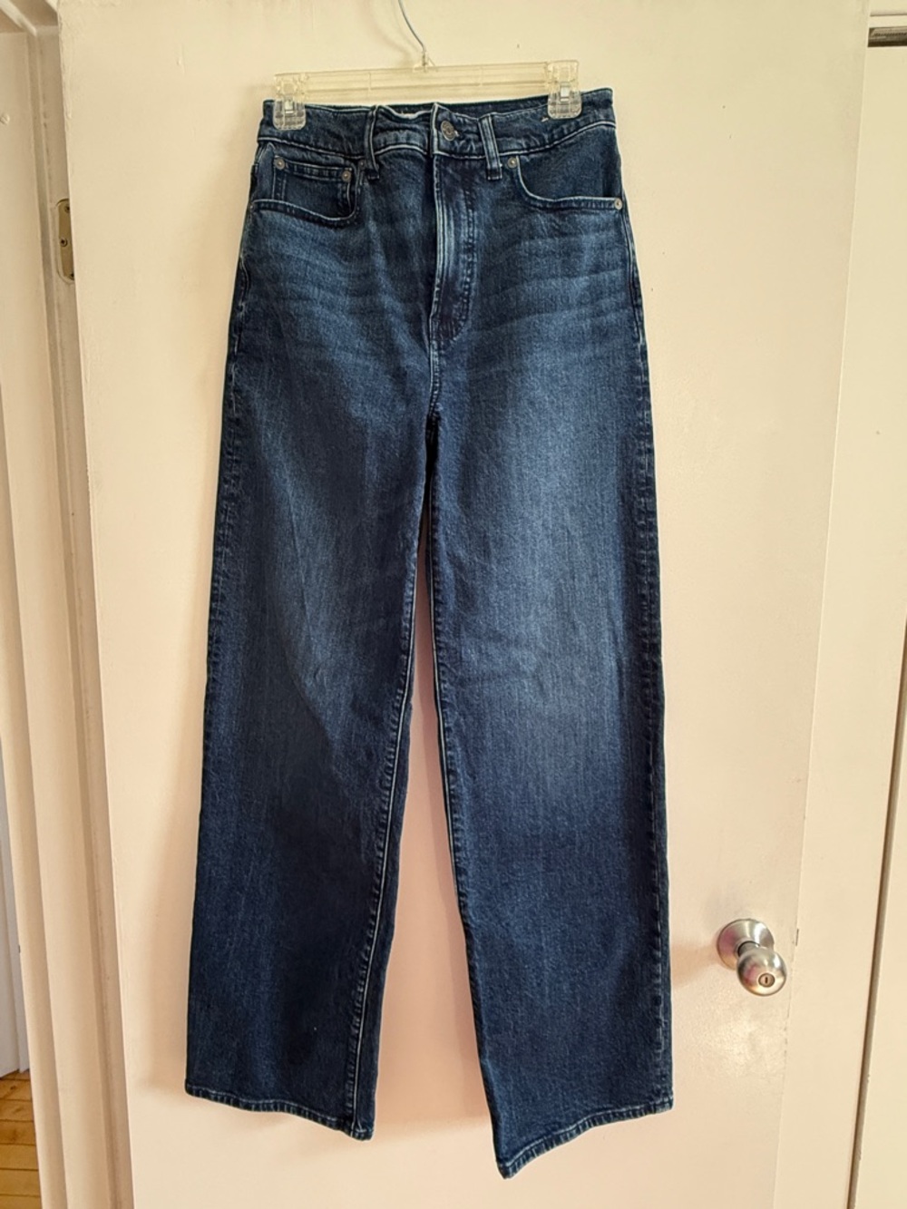 Madewell Perfect Vintage Wide Leg Jean TALL In Nighthawk Wash - Picture 3 of 7